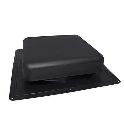 Master Flow Roof Louver RT65  -  60 Sq In (Pack of 10) Black Roofing