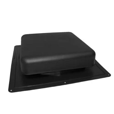 Master Flow Roof Louver RT65  -  60 Sq In (Pack of 10) Black