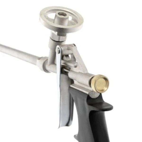 Intertool Foam Dispensing Gun - Aluminum Basket & Needle with 6mm Brass Tip