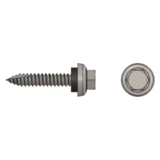 1.5 In Metal to Wood Screw Box of 50 Screws