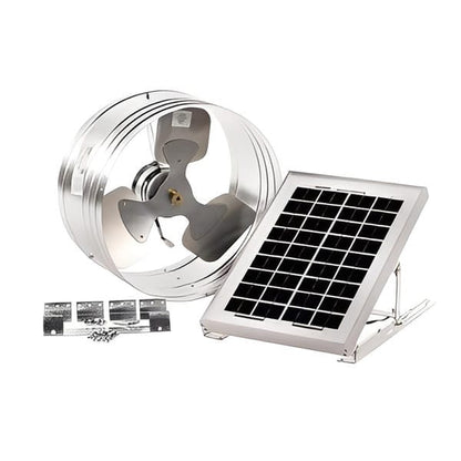 Master Flow Solar Powered Gable Vent 500 CFM Roofing