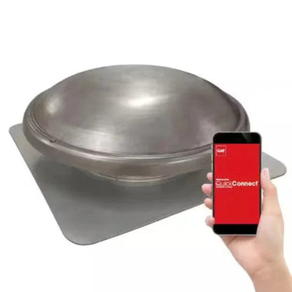 Master Flow Roof Mount Power Attic Vent 1250 CFM (Quick Connect) Mill Roofing