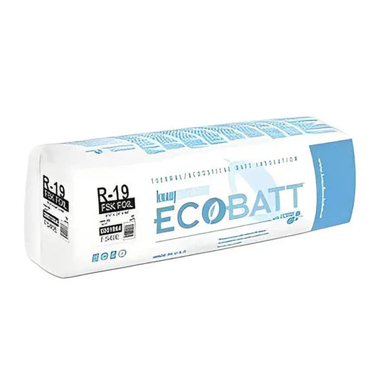 Knauf Ecobatt R-19 FSK-25 Fiberglass Insulation Batts - All Sizes Batts