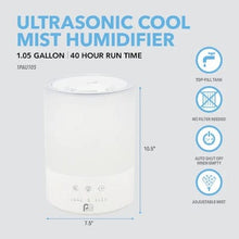 Load image into Gallery viewer, Perfect Aire - 1.05 Gallon Ultrasonic Cool Mist Humidifier
