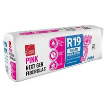 Load image into Gallery viewer, Owens Corning R-19 Kraft Faced Fiberglass Insulation Batts - All Sizes 6.25 in. x 19.25 in. x 48 in. (5 Bags) Owens Corning
