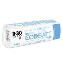 Load image into Gallery viewer, Ecobatt R-30 Kraft Faced Fiberglass Insulation Batts - All Sizes Batts
