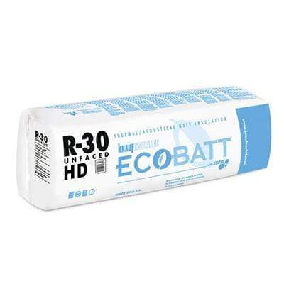 Knauf Ecobatt R 30 HD Unfaced Fiberglass Insulation Batts Shop Now