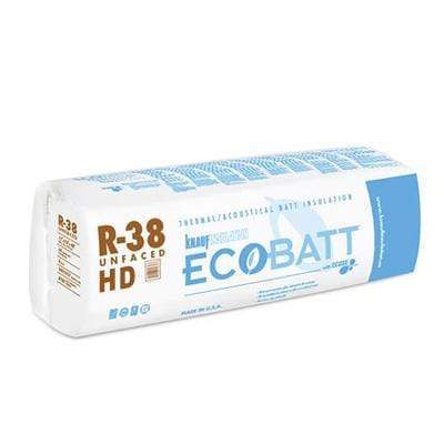 Knauf Ecobatt R-38 HD Unfaced Fiberglass Insulation Batts - All Sizes Batts
