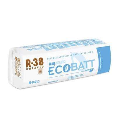 Knauf Ecobatt R 38 Unfaced Fiberglass Insulation Batts Shop Now