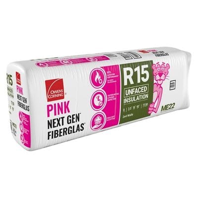 Owens Corning R 15 UnFaced Fiberglass Insulation Batts All Sizes