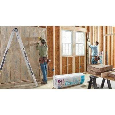 Knauf Ecobatt R-30 HD Kraft Faced Fiberglass Insulation Batts ...