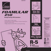 Load image into Gallery viewer, Owens Corning FOAMULAR 250 XPS Insulation Board - All Sizes 1 in Owens Corning
