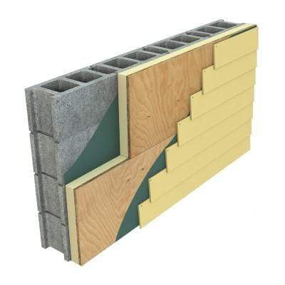 Hunter Panels XCI Ply Class A (5/8 Ply Attached) 4ft x 8ft - All Sizes Insulation
